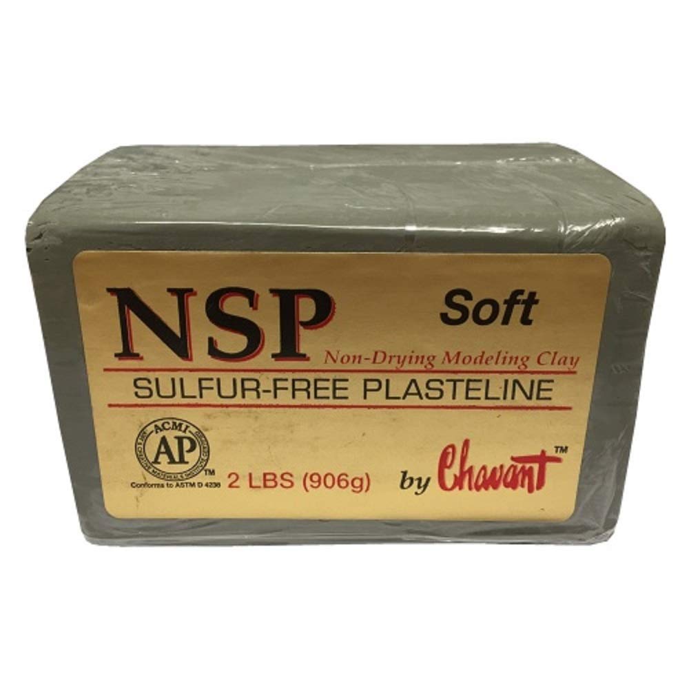Chavant NSP Ȳ  ̼  Ŭ,  Ƹ߾ , ̼  Ư ȿ, 2lbs (906g)